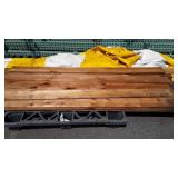Group of 15 plus CEDAR Boards, 6" x 93" long