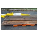 Three Wide Boards, old rough cut barn lumber, 11"