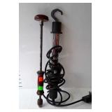 Pushdrill and a craftsman LED shop light