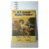 Tin sign - B.T. Jones Baby Powder, 12 x 17"