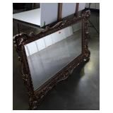 Mid Century styling home decor Wall Mirror, poly