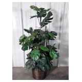 Home decor everlasting Tree with basket planter