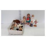 Small dolls, stuffed animals, and figurines -