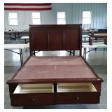 Aspenhome Furniture Queen Bed. Sleigh Headboard