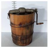 White Mountain Ice Cream Freezer, hand crank type