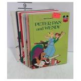8 Disney Hardback books - Peter Pan and Wendy,