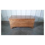 Blanket Chest, real nice Oak Exterior with cedar