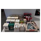 Christmas ornaments, Hallmark and others, plus