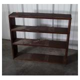 Oak Board Bookshelf 36x32"