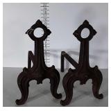 Pair of Antique heavy  duty made Cast Iron