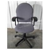 Office Desk Chair fabric seating used yet still
