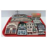 Wooden village houses & accessories, some are The