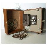 Keyston Sixty movie projector with 1 reel