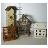 4 Decor birdhouses