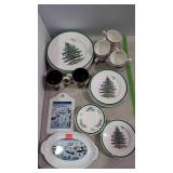 Christmas dishes - 28-pcs Spode Christmas Tree,