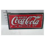 Tin sign, Drink Coca-Cola - 12 x 6"