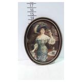 Pepsi-Cola tray with wall hanger bracket