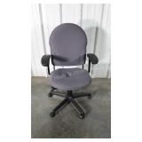 Office Desk Chair fabric seating used yet still