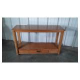 Broyhill oak 48" Sofa or room Divider table with