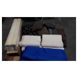 Household lot, throw pillows, memory foam contour