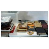 Group lot of wall art,  picture albums, family