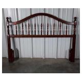 Bed, pine Arched Headboard with metal Folding bed