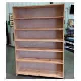 Pine Shelf Unit, real pine board made wall unit