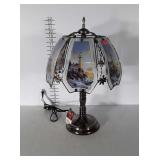 Touch Me table Lamp with Lighthouse Glass Shade