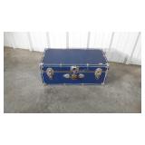 Childs Blue Footlocker Trunk