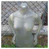 Single female Mannequin upper body display, does