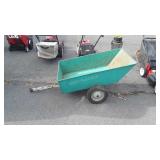 Craftsman green lawn cart