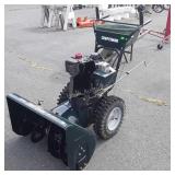Craftsman 9 horsepower 29" snow blower,