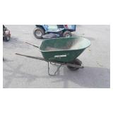 True temper metal wheelbarrow