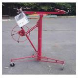 Dry wall panel lifter