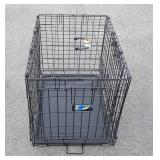 Small metal dog crate