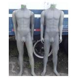Two full body male Mannequins, seller code M