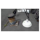 Propane heater and industrial light, heater does
