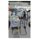 Two handcart and walker, seller code IN