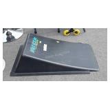 Poly bike ramp