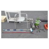 Group lot, includes four way lug wrenches,