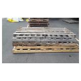 Group of five long pallets three are 82" long and