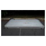 Hot tub cover, does have small tear in it is