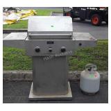 Emberglow two burner propane grill and full