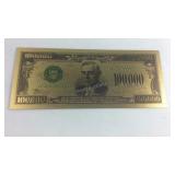 Goldtone note