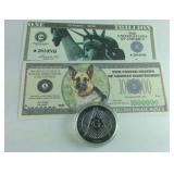 Freemason coin