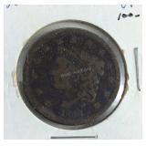 RARE 1838 FULL LIBERTY Large Cent
