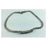 Gemstone Sterling Silver 8 inchBracelet