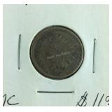 1862 Indian Head Penny