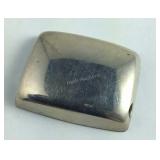 Sterling Silver Large Rectangle Pendant
