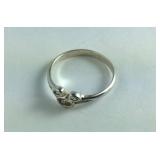 Sterling Silver Mickey Mouse Ring size 8